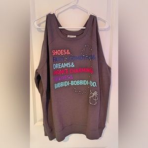 Disney Parks Women’s cold shoulder sweater.